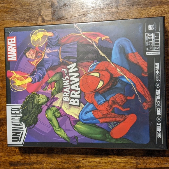 Sealed Unmatched: Marvel - Brains and Brawn - Picture 2 of 7